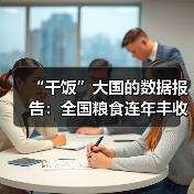 “干饭”大国的数据报告:全国粮食连年丰收,连续多年保持增长(图1) “干饭”大国的数据报告:全国粮食连年丰收,连续多年保持增长(图1)