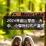 2024年前三季度:大、中、小型拖拉机产量情况(图1) 2024年前三季度:大、中、小型拖拉机产量情况(图1)