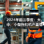 2024年前三季度:大、中、小型拖拉机产量情况(图4) 2024年前三季度:大、中、小型拖拉机产量情况(图4)