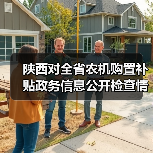 陕西对全省农机购置补贴政务信息公开检查情况进行了通报(图3) 陕西对全省农机购置补贴政务信息公开检查情况进行了通报(图3)