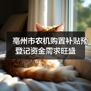 亳州市农机购置补贴预登记资金需求旺盛(图3) 亳州市农机购置补贴预登记资金需求旺盛(图3)