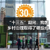 “十三五”期间,我国乡村治理取得了哪些成效?(图2) “十三五”期间,我国乡村治理取得了哪些成效?(图2)