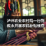 泸州农业农村局一行到叙永开展农机补贴核查工作(图4) 泸州农业农村局一行到叙永开展农机补贴核查工作(图4)