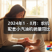 2024年1 - 8月:农机配套小汽油机销量同比增长44.14%(图3) 2024年1 - 8月:农机配套小汽油机销量同比增长44.14%(图3)