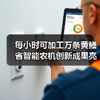 每小时可加工万条黄鳝 省智能农机创新成果亮相仙桃黄鳝节(图2) 每小时可加工万条黄鳝 省智能农机创新成果亮相仙桃黄鳝节(图2)