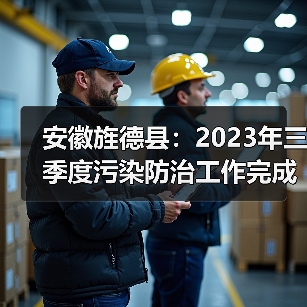 安徽旌德县:2023年三季度污染防治工作完成情况(图2) 安徽旌德县:2023年三季度污染防治工作完成情况(图2)