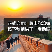 正式启用!萧山党湾镇按下秋粮烘干“启动键”(图2) 正式启用!萧山党湾镇按下秋粮烘干“启动键”(图2)
