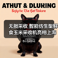 无损采收 智能仿生型鲜食玉米采收机亮相上海市(图2) 无损采收 智能仿生型鲜食玉米采收机亮相上海市(图2)