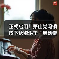 正式启用!萧山党湾镇按下秋粮烘干“启动键”(图4) 正式启用!萧山党湾镇按下秋粮烘干“启动键”(图4)