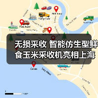 无损采收 智能仿生型鲜食玉米采收机亮相上海市（图2）