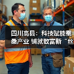 四川高县:科技赋能蚕桑产业 铺就致富新“丝”路(图4) 四川高县:科技赋能蚕桑产业 铺就致富新“丝”路(图4)