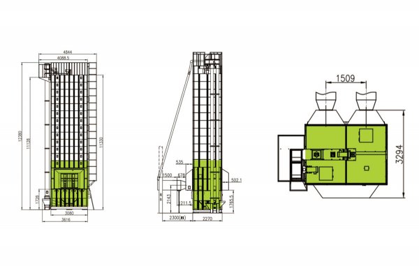 [新品] DC300 横流式谷物烘干机(DC300)(图4)